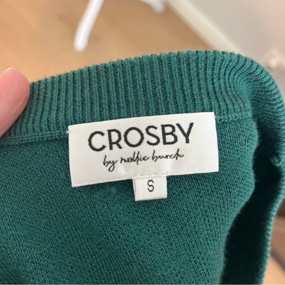 CROSBY by Mollie Burch Teal Knit Top - Picture 4 of 4